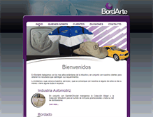 Tablet Screenshot of bordarte.com